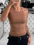 Women’s Ribbed Round Neck Tank Top - Summer Essential