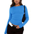 Slim Fit Long Sleeve T-Shirt for Women