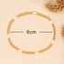 Miyuki Golden Bead Stretch Bracelet for Women