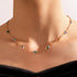 Candy Colour Tassel Choker Necklace for Women
