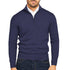 Lightweight Men's Quarter Zip Pullover Sweater