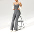 Seamless Flared Pants & Ribbed Tank Top Set
