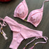 Triangle Halter Bikini Set for Women