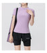 PHIGEER Open Back Long Sleeve Yoga Top for Women