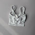 Women's Push Up Sports Bra with Back Knot Detail