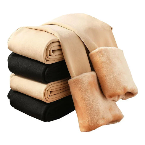 Thick Velvet Thermal Leggings for Women