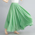 Fashion Clothes Women Clothing Skirts Vintage Y2k Elegant Bohemian Cotton Linen Long Skirt Casual Style