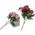 Simulated Peony Bouquet - Silk Artificial Flowers