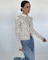White Lace Hollow Out Blouse for Women
