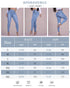 Plus Size High Waist Skinny Denim Pants