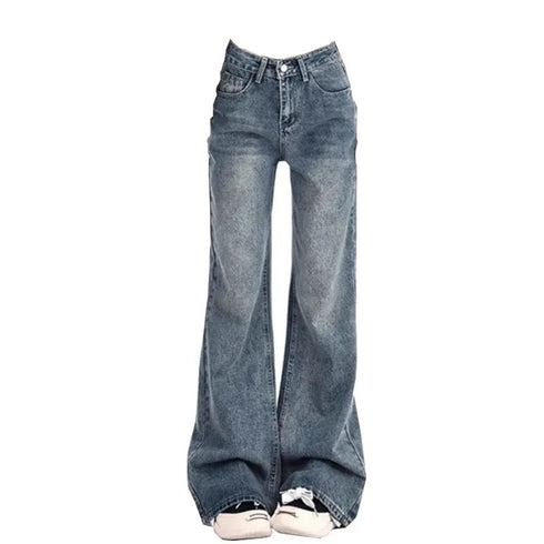 Ladies High Waist Flare Jeans - Vintage Inspired
