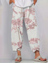 Women's Floral Oversized Summer Pants