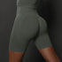 Seamless High Waist Yoga Shorts for Women