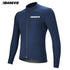 DAREVIE Men's Thermal Fleece Cycling Jersey - Long Sleeve