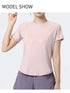 Women's Quick Dry Short Sleeve Workout Top