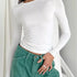 Long Sleeve Casual Crop Top for Women