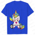 Whimsical Unicorn Weightlifting T-Shirts for Women | Trendy Fitness Graphic Tees for Summer Workouts
