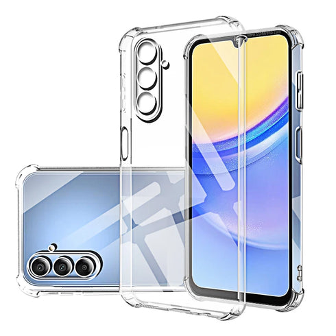 Transparent Phone Case for Samsung Galaxy A15 4G 5G Protective Shell