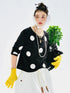 Imakokoni Polka Dot Long Sleeve Casual T-Shirt