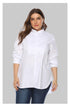 Plus Size Long Sleeve Blouse for Spring and Autumn