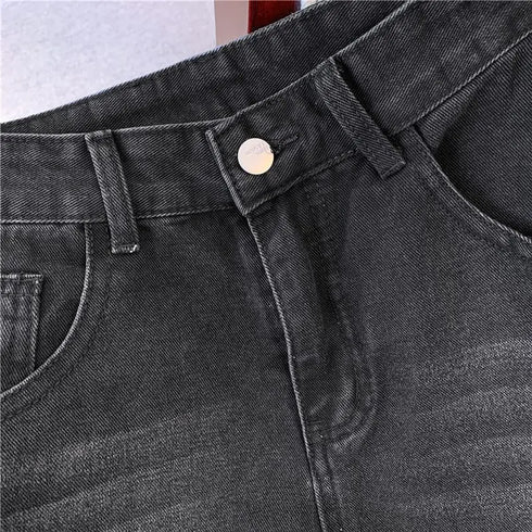 Women's Thick Fleece Straight Jeans - Casual Comfort