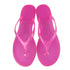 Women's Crystal Flip Flops - Transparent Summer Sandals