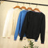 V-Neck Crochet Cardigan in Black