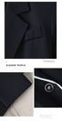 Plus Size Women's Luxury Blazer in White