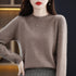 Women's O-Neck Casual Knit Pullover Sweater