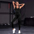 Solid Sleeveless Backless Bodycon Jumpsuit for Women