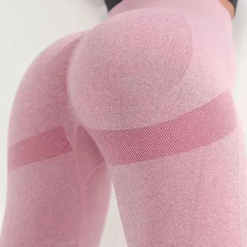 Seamless Peach Buttocks Leggings for Women