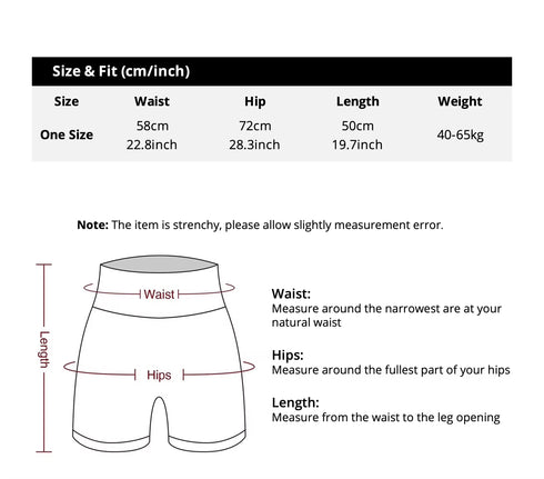 High Waist Tummy Control Seamless Workout Shorts