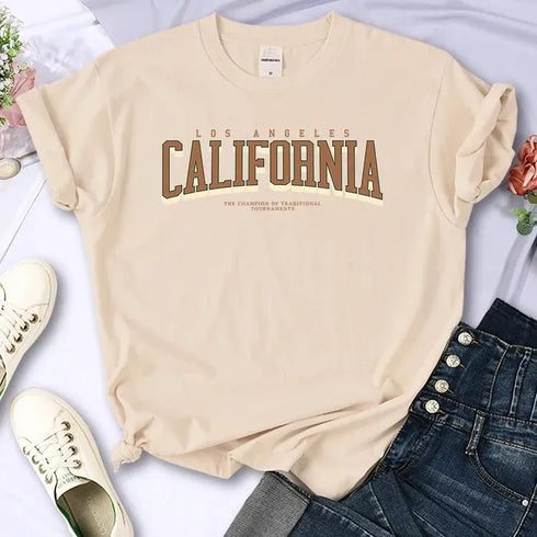 Women's Summer Breathable Graphic T-Shirt