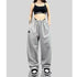High Waist Drawstring Sports Pants for Women