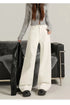 Y2K Flared Jeans in Warm White