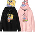 Anime Cartoon Print Hoodies for Women
