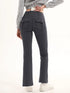 Women's High Waisted Flared Yoga Pants with Pockets
