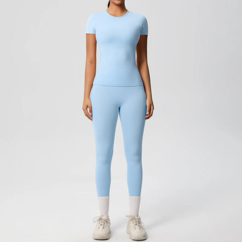 Women's 2-Piece Patchwork Yoga Set
