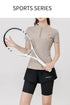 PHIGEER Open Back Long Sleeve Yoga Top for Women