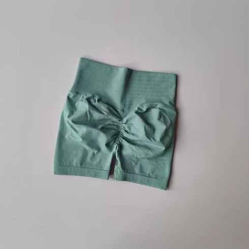 High Waist Yoga Shorts for Women - Breathable Activewear