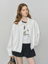 French Barn-Style Oversized Short Jacket for Women