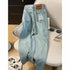 Womens High Waist Loose Fit Ripped Denim Jeans