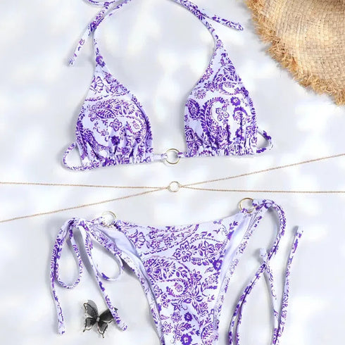 Mini Bowknot Bikini Set for Women