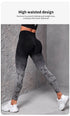 Seamless High Waist Push-Up Leggings in Tie Dye