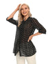 Women’s Casual Woven Shirt for Spring and Summer