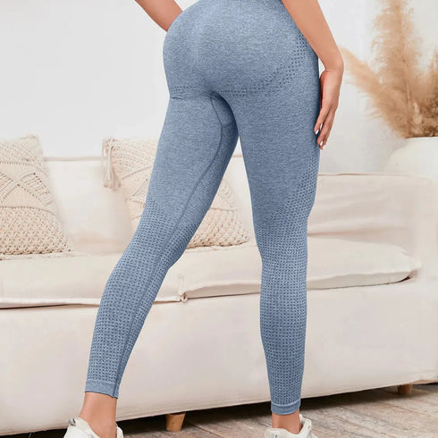 High Waist Push Up Seamless Leggings for Women