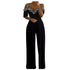 Summer Women's Loose Wide Leg Sequin Jumpsuit