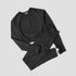 WAREBALL Women's Yoga Set - Long Sleeve Crop Top & Leggings