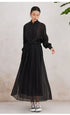 K3035W Luxury Women's Clothing 75% linen 25% silk Ladies Blouse