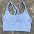 High Support Cross Straps Sports Bra for Women